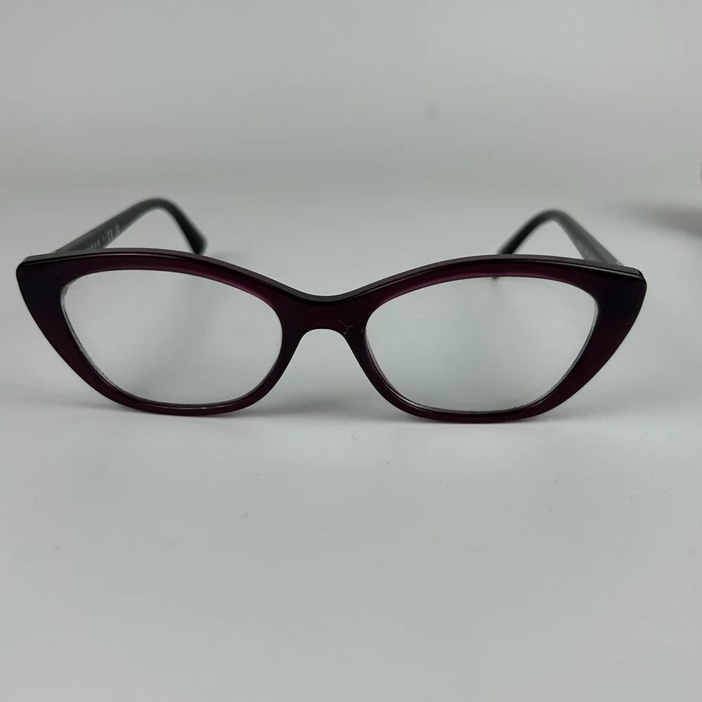 Vogue VO 5425-B 2989 Unisex Adults Eyeglasses Frame Purple Cat Eye 52-17-140‎ mm